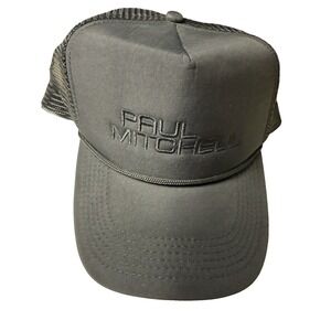 Paul Mitchell Hat One Size Fits All Black Snapback trucker hat